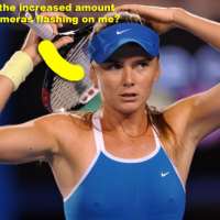Daniela Hantuchova & Her Camel Toe: 2009 Australian Open, Rd. 1