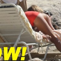 Jennifer Aniston Shows Some Bikini Camel Toe Love in Cabo!