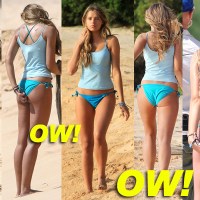 Hawaii: Indiana Evans Films "The Blue Lagoon" Bikini Scene!!