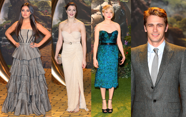 Mila Kunis, Rachel Weiss, Michelle Williams, & James Franco