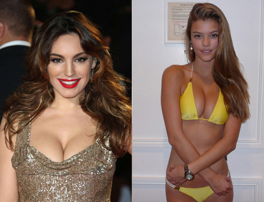 7 Kelly Brook vs 3 Nina Agdal