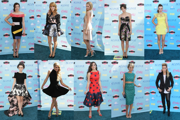Best Dressed Teen Choice Awards Part One