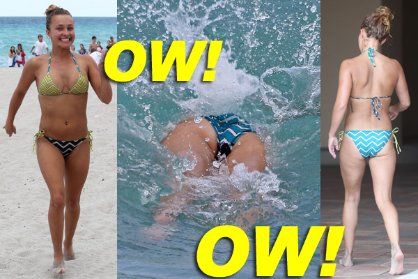 Hayden Panettiere Bikini Photos Miami Beach