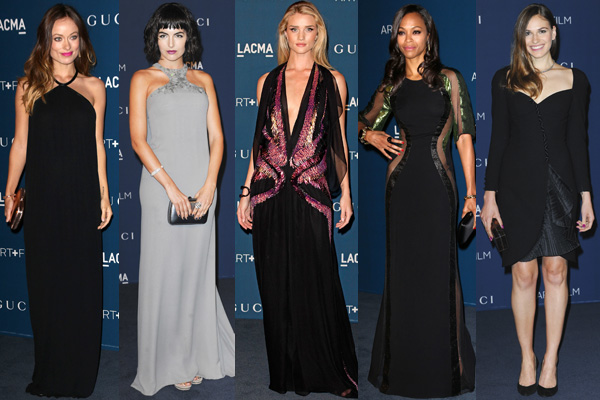 Olivia Wilde, Camilla Belle, Rosie Huntington-Whiteley, Zoe Saldana, Jennifer Missoni