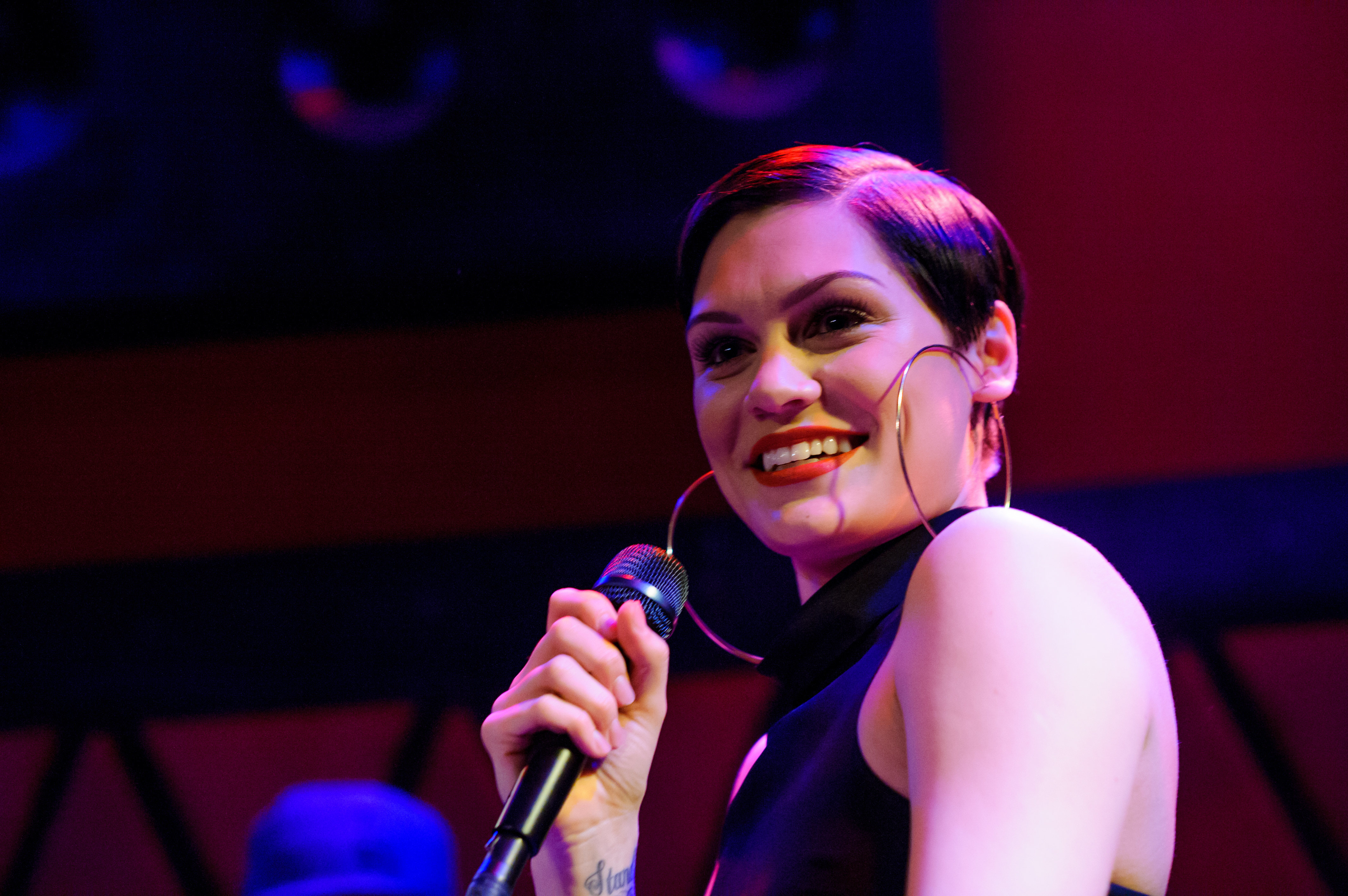 Jessie J performing live in concert