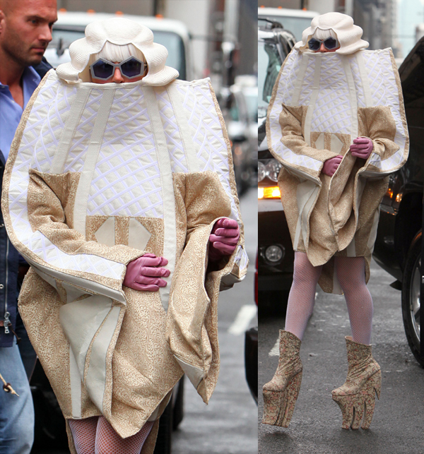 Lady Gaga Arrives At The Roseland Ballroom On Her 28th Birthday
