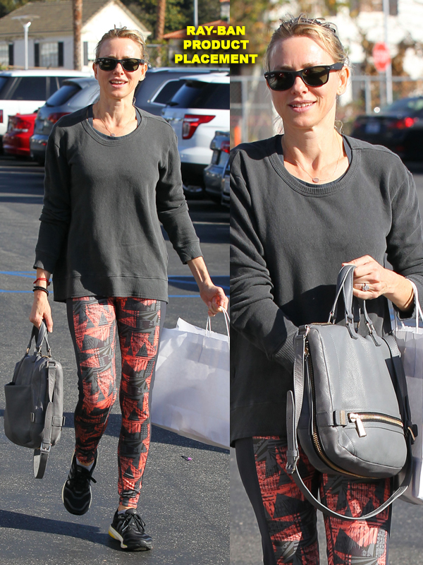 Naomi Watts Gets In A Morning Workout