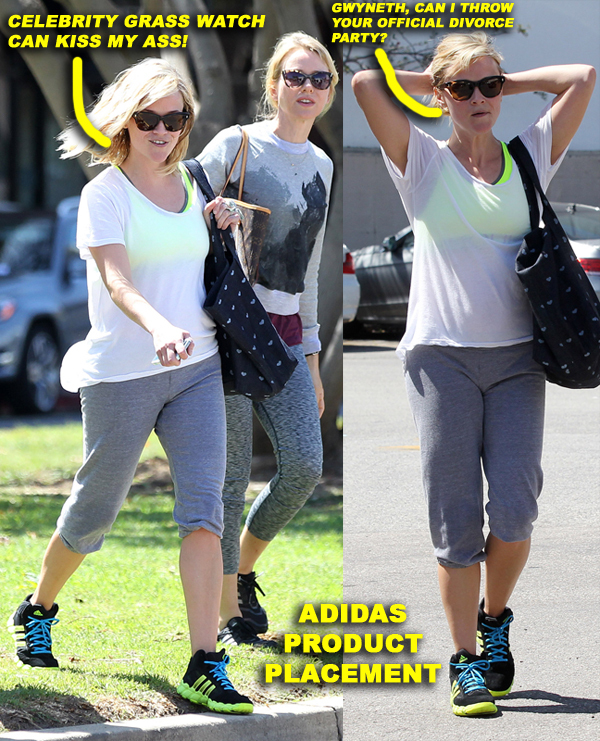 Reese Witherspoon Leaving A Yoga Class