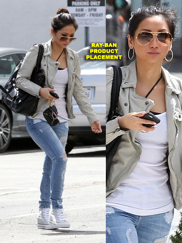 Brenda Song seen at Hugo's restaurant in West hollywood