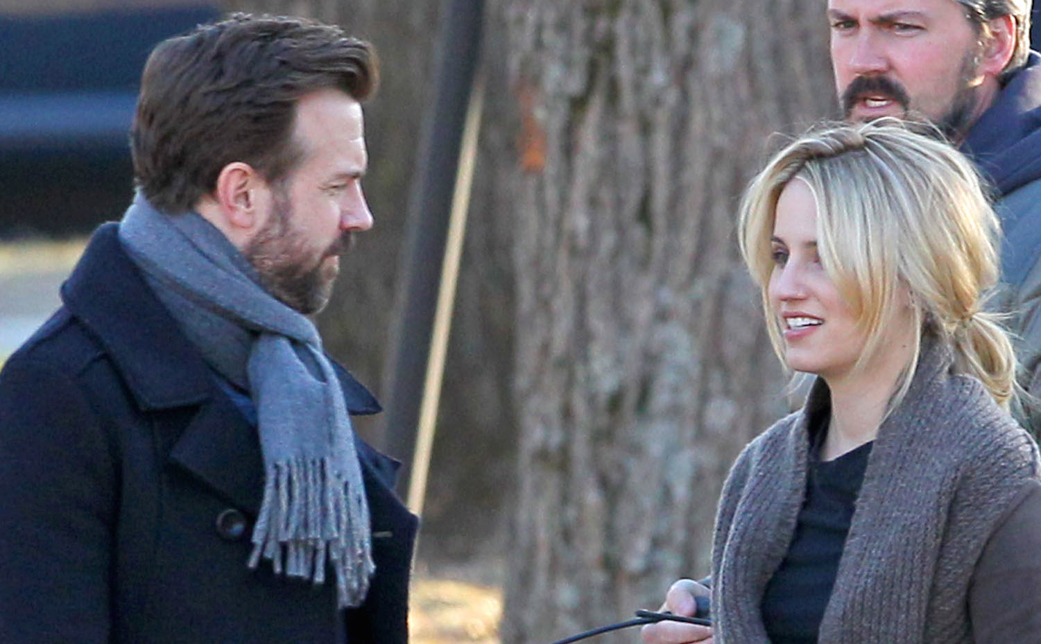 Exclusive... Dianna Agron & Jason Sudeikis Film "Tumbledown"