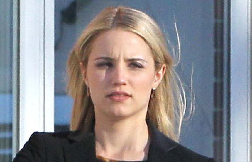 Dianna Agron - on the set of 'Tumbledown' in Worcester ADDS-HKJHKJ