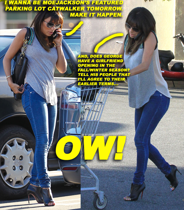 Eva Longoria Grocery Shopping At Ralph's