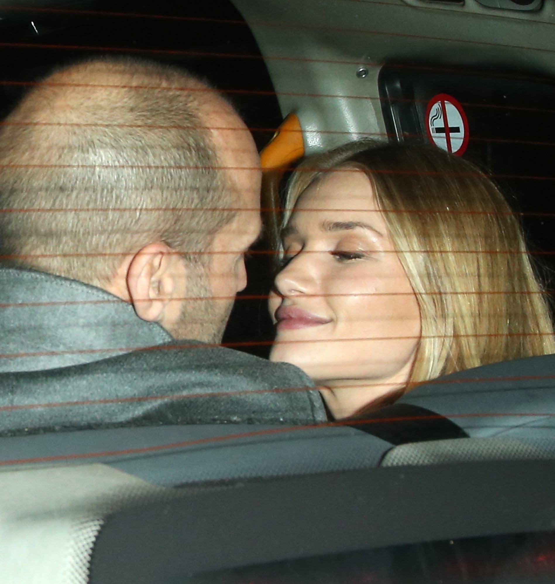 Jason Statham & Rosie Huntington-Whiteley Enjoy A Night Out In London