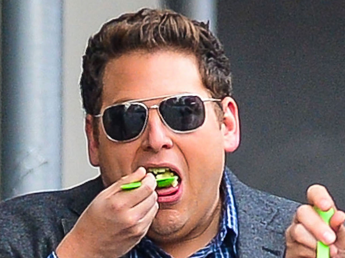 Jonah Hill Crushing Frozen Yogurt In New York