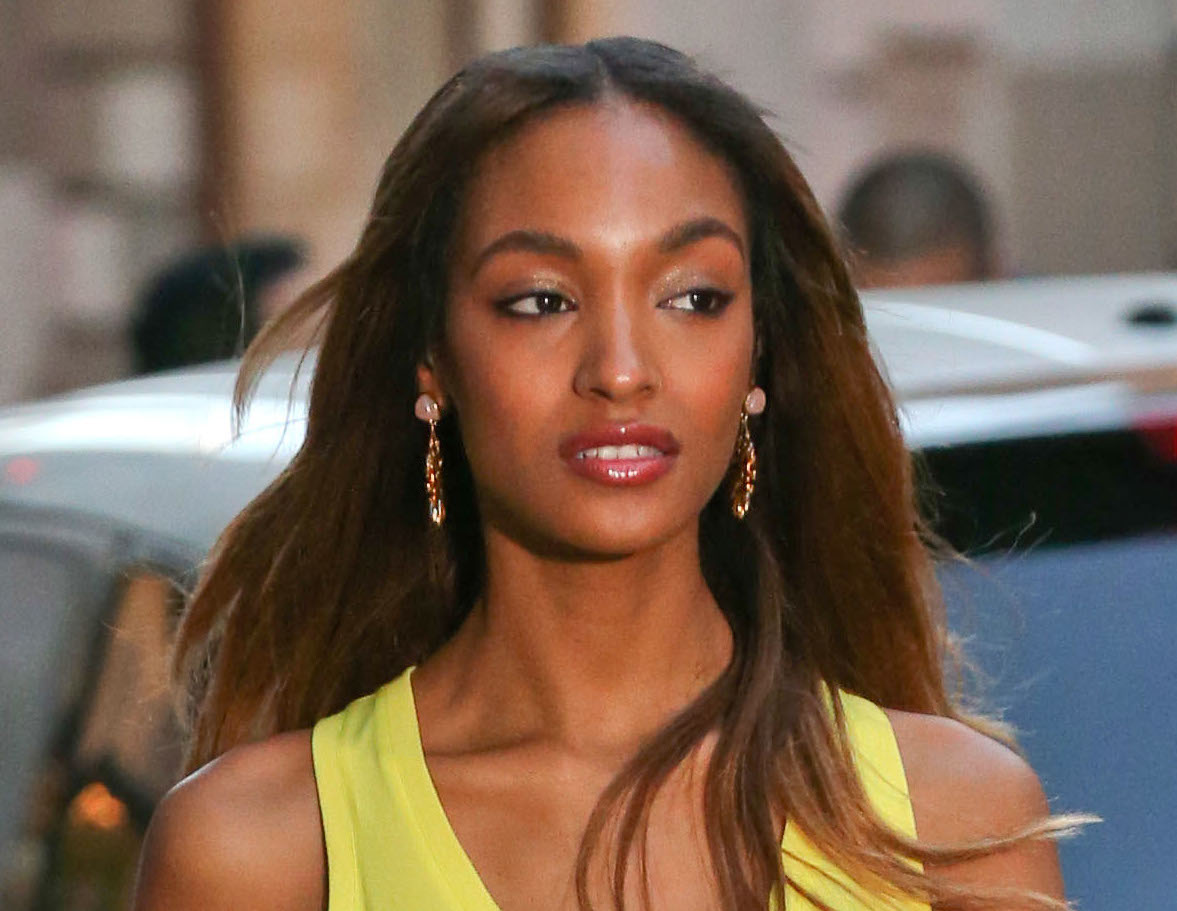 Jourdan Dunn on a Video Shoot
