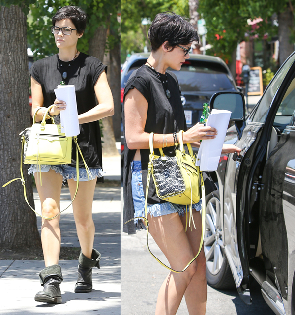 Jaimie Alexander Gets Lunch