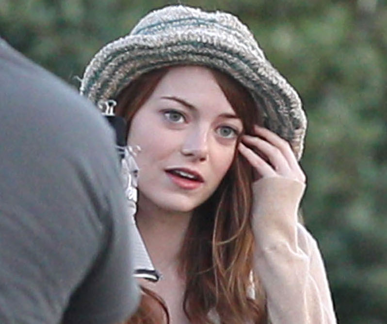 Joaquin Phoenix & Emma Stone Get Back To Work