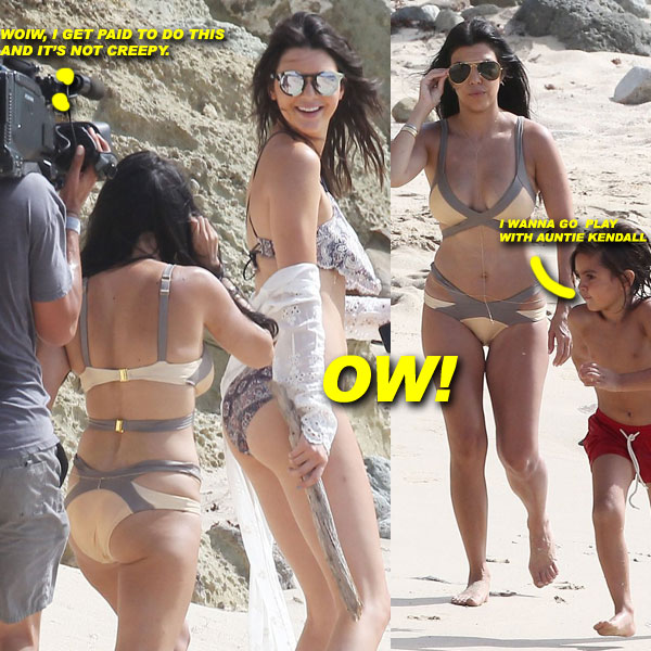 Kendall Jenner, Kourtney Karashian